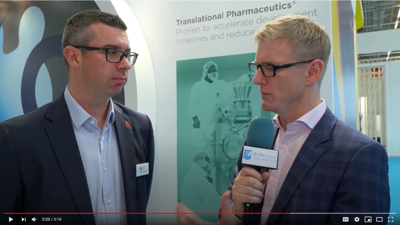 John McDermott, Quotient Sciences, discusses the unique benefits of Translational Pharmaceutics